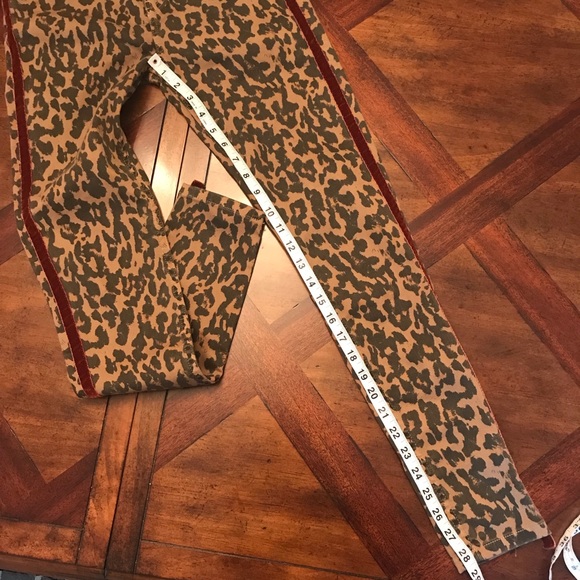 Zara Leopard Print Skinny Jeans - Picture 10 of 10